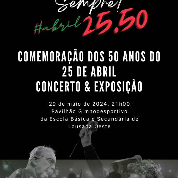 CONCERTO & EXPOSIÇÃO #abril25.50